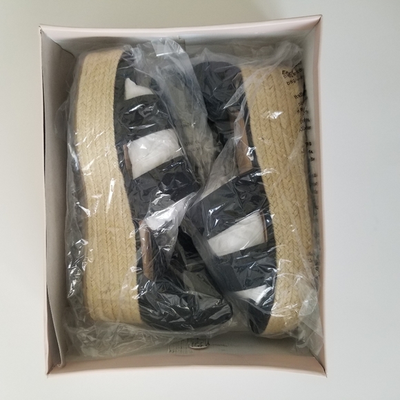 🚫SOLD🚫JUSTFAB▪︎"Elsie" Espadrilles Wedges - Picture 9 of 11